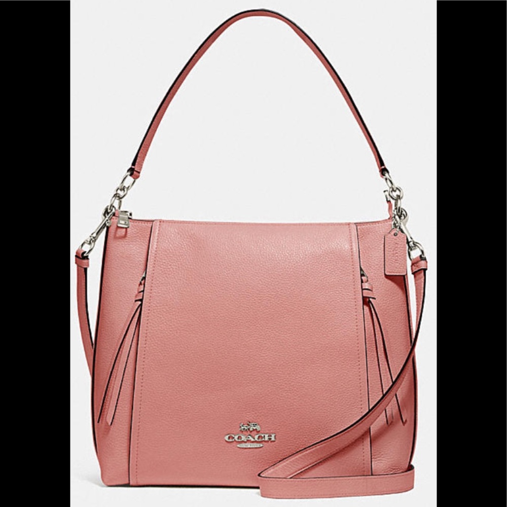 COACH Marlon Hobo Blush Pink NWT. Gorgeous!